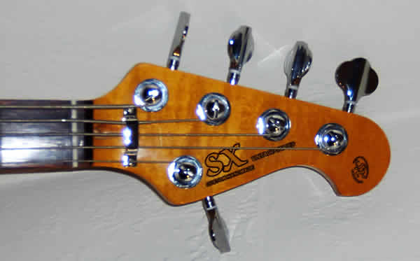 SX Jazz headstock