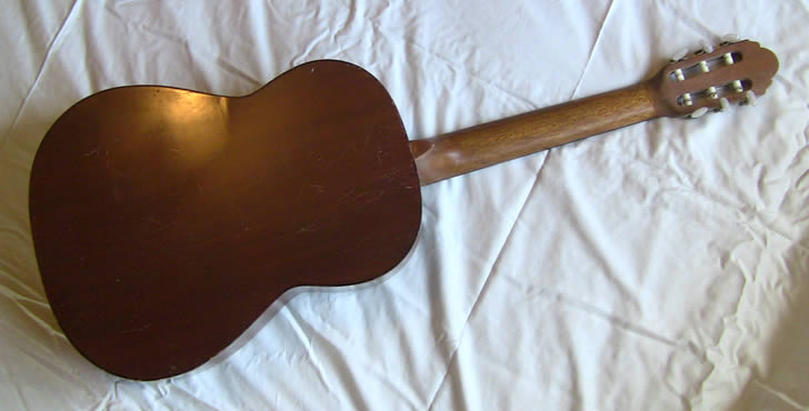 Acoustic guitar- back