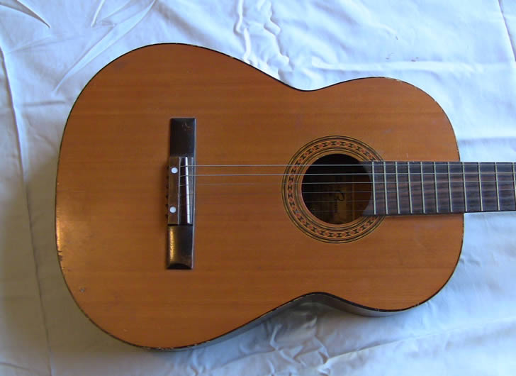 Acoustic guitar body